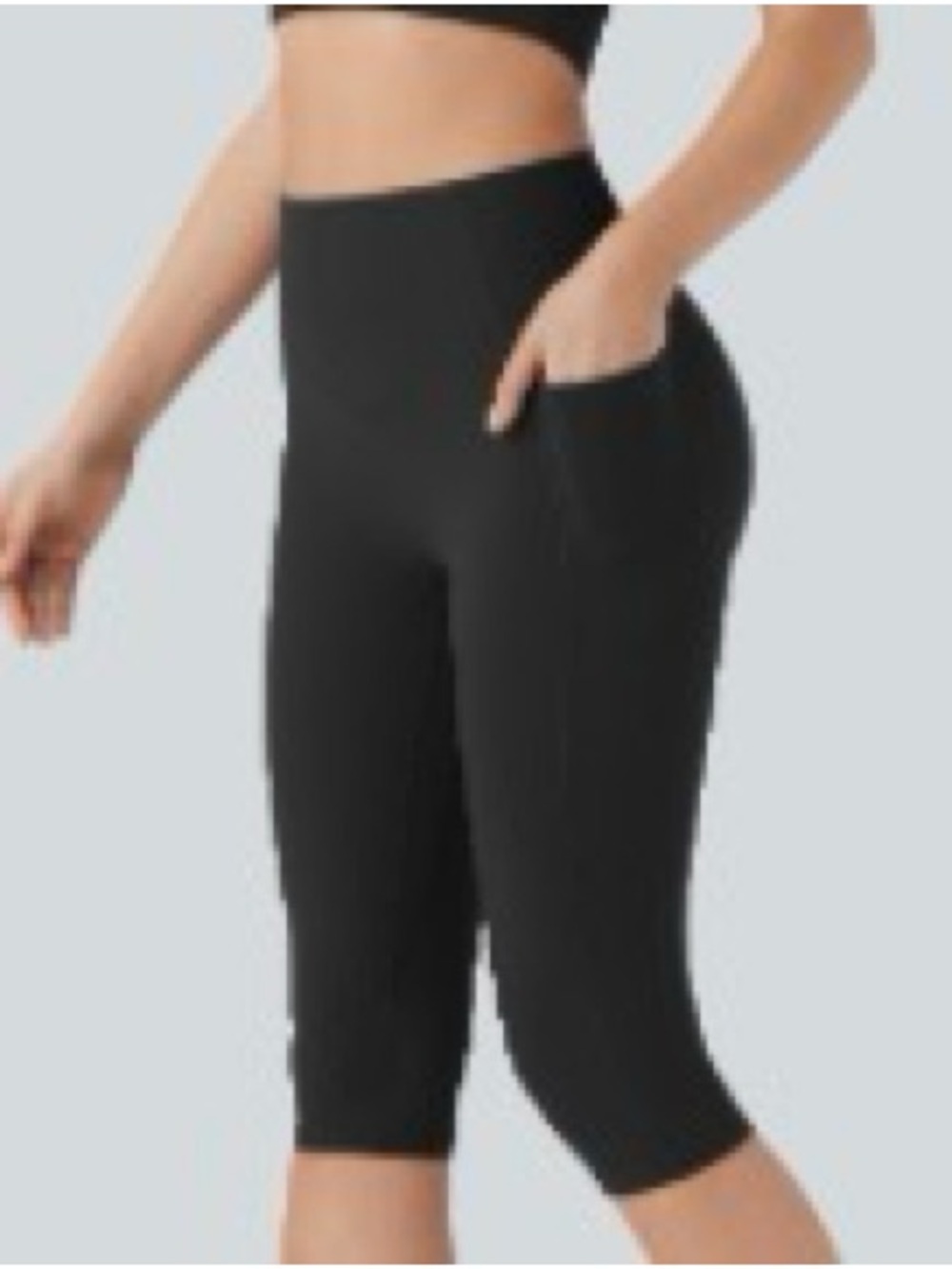 Halara UltraSculpt High Waisted Scrunch Butt Lifting Capri